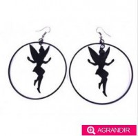 boucles d'oreilles fées 